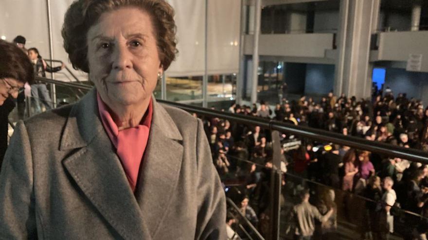 Rosa García cumprirá 90 anos en maio.   | // M.M.