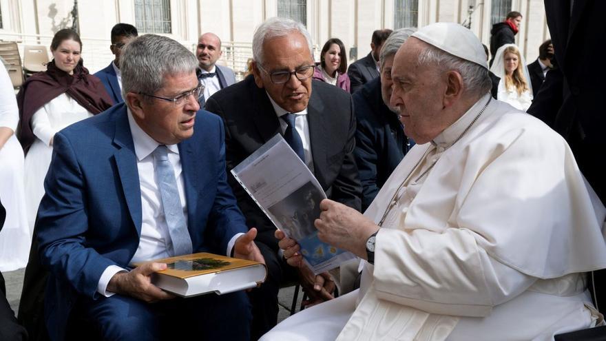 El Papa Francisco, más cerca del sur de Gran Canaria