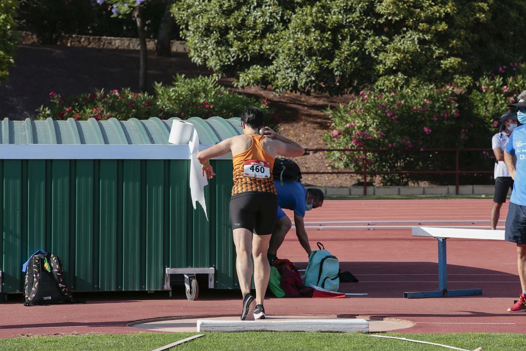 Campeonato regional de atletismo. Primera jornada