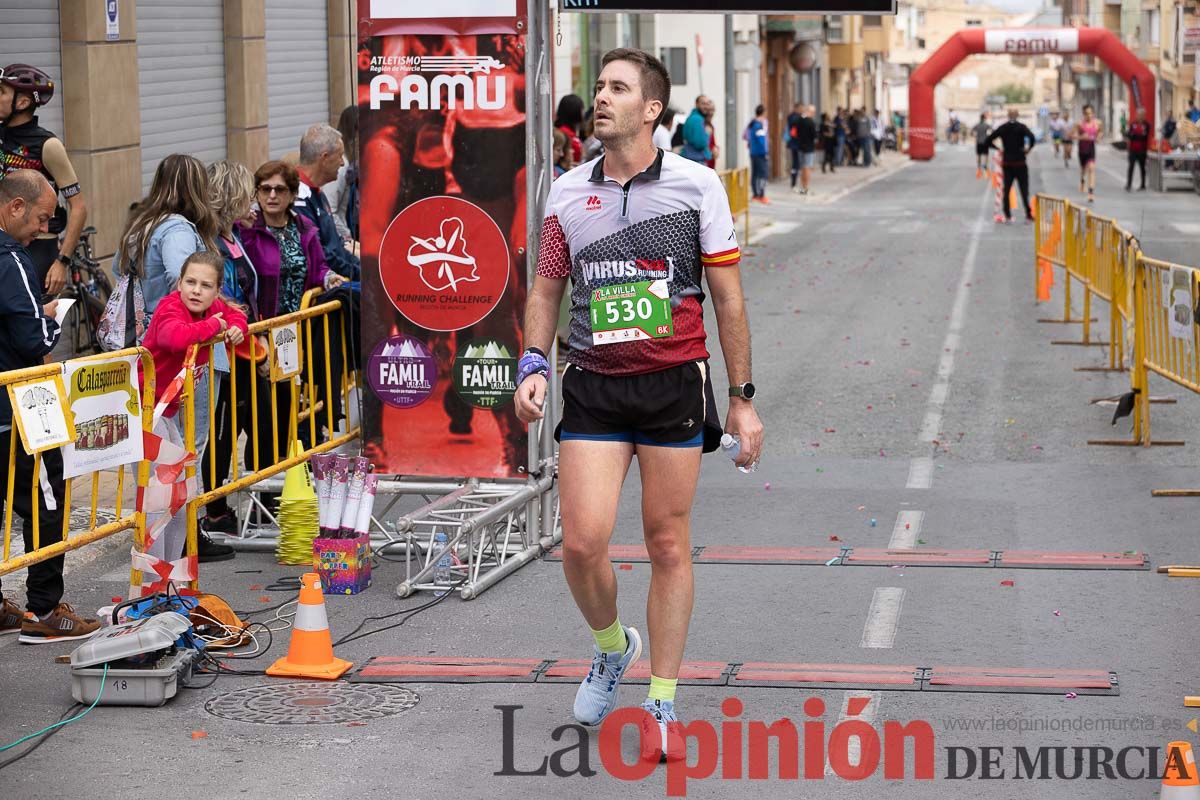 Carrera Popular Urbana y de la Mujer de Moratalla ‘La Villa, premio Marín Giménez (línea de meta)