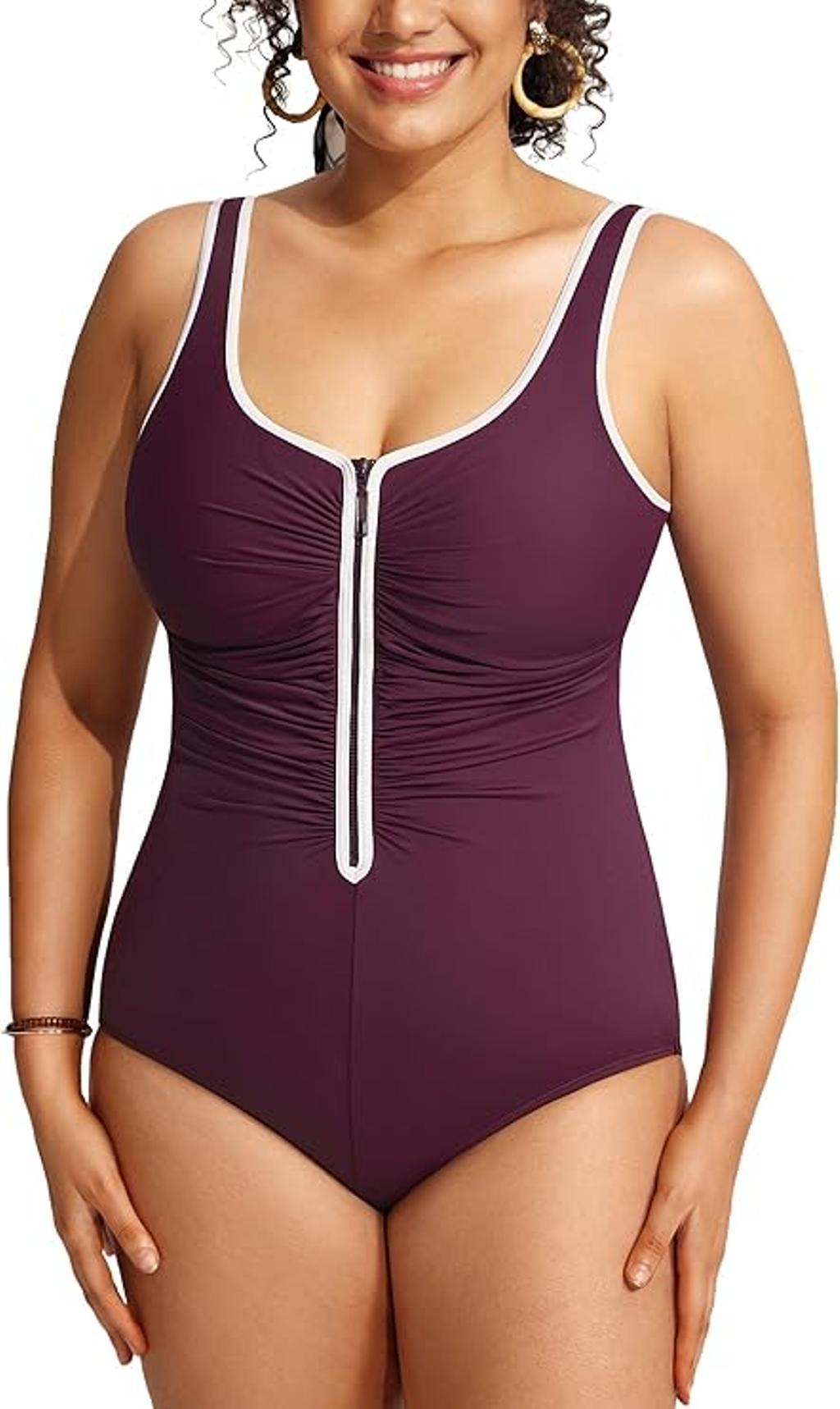 Bañador Cremallera Frontal de Delimira