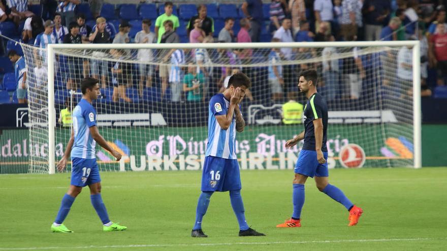 El Málaga CF necesita una victoria cuanto antes.