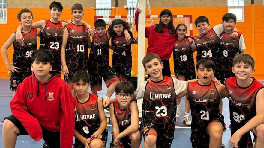 El Sillecar Basketdeza, campeón de la Liga Mini.