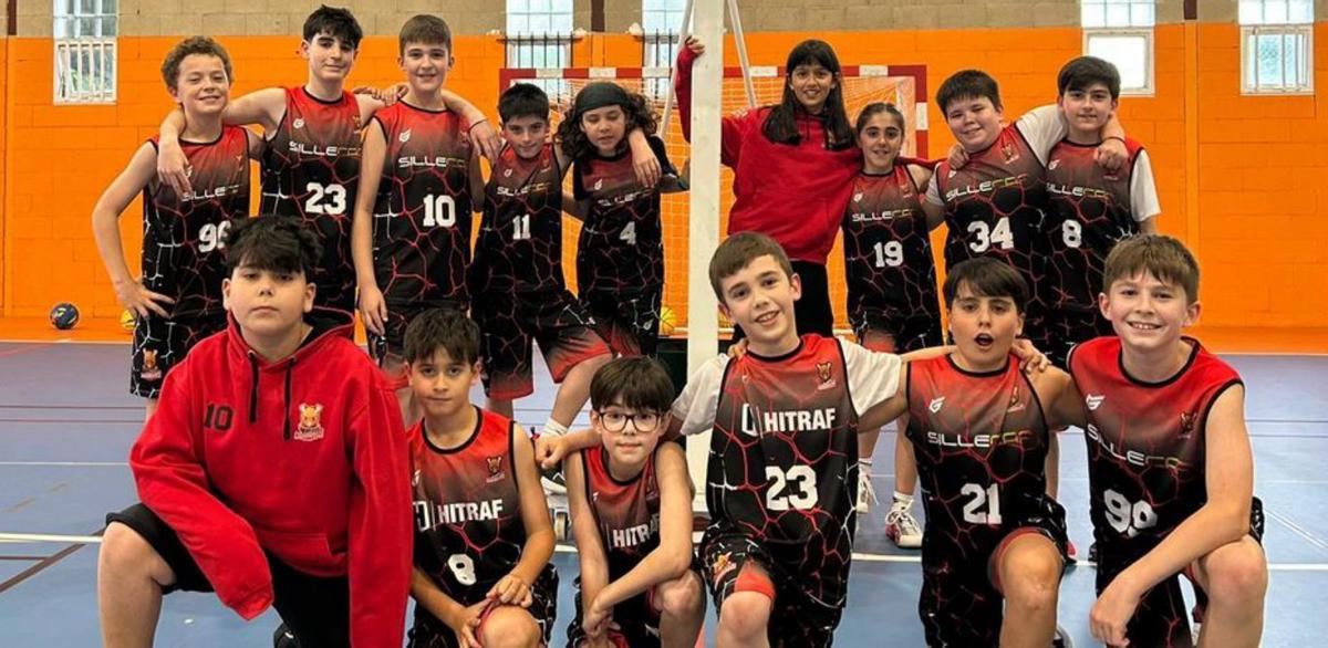 El Sillecar Basketdeza, campeón de la Liga Mini.
