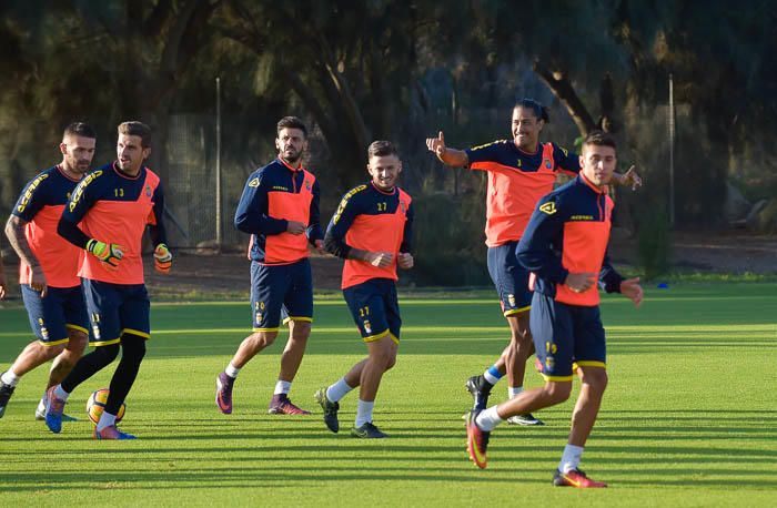 Entrenamiento de la UDLP en Las Burras