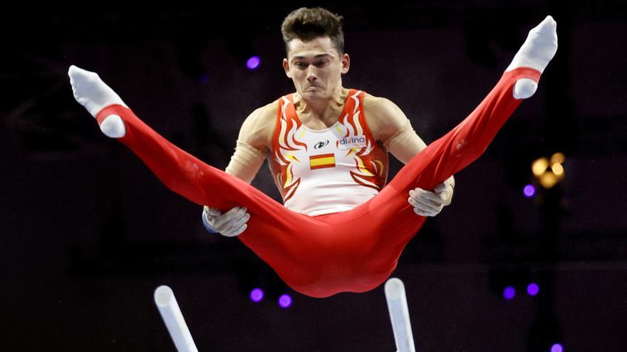 Nicolau Mir es cuarto en la final de paralelas del Europeos