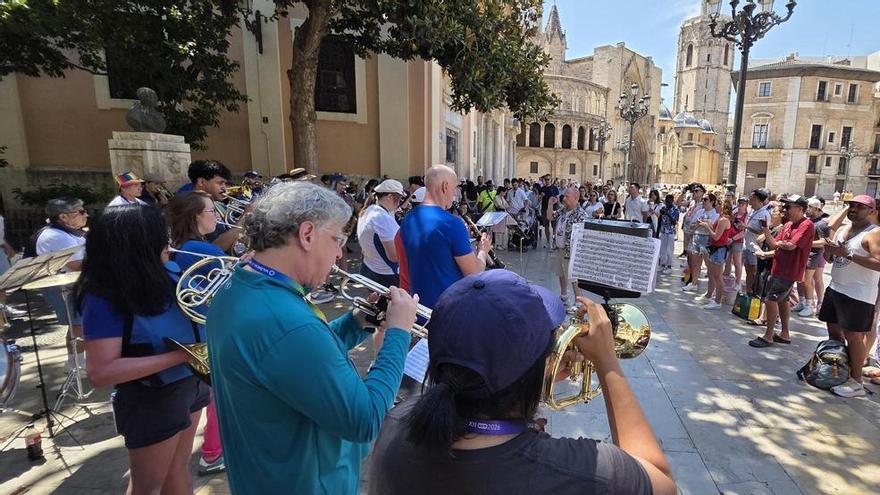Festival de música en la calle por los Gay Games