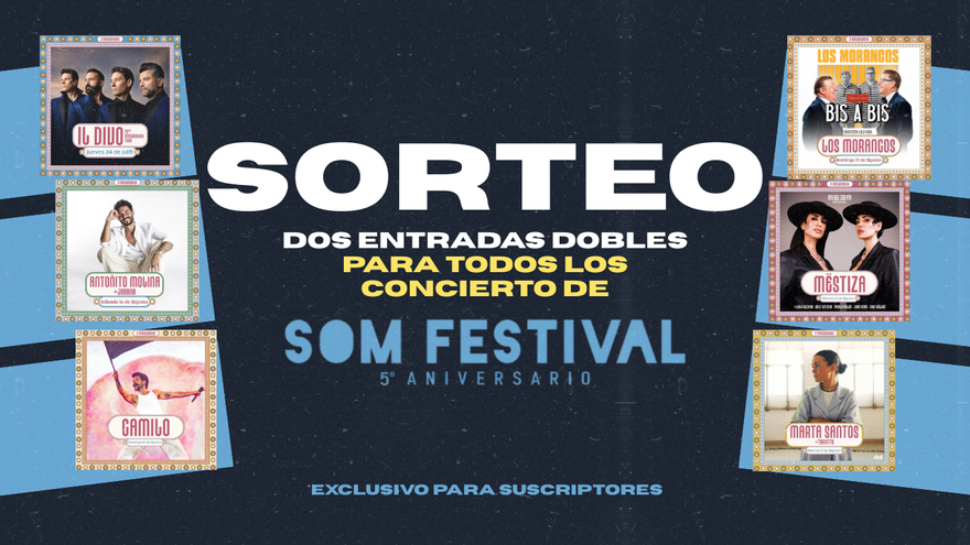 Sorteo dos entradas dobles Marta Santos SOM Festival