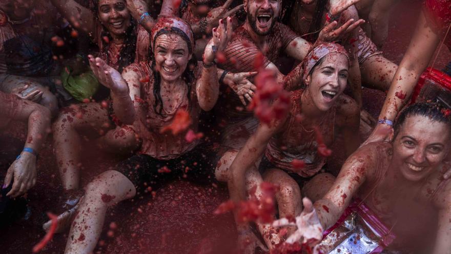 Todo listo para la Tomatina de Buñol