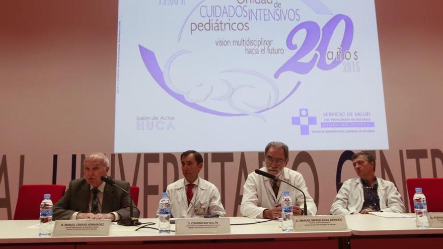 La UCI pediátrica del HUCA cumple veinte años