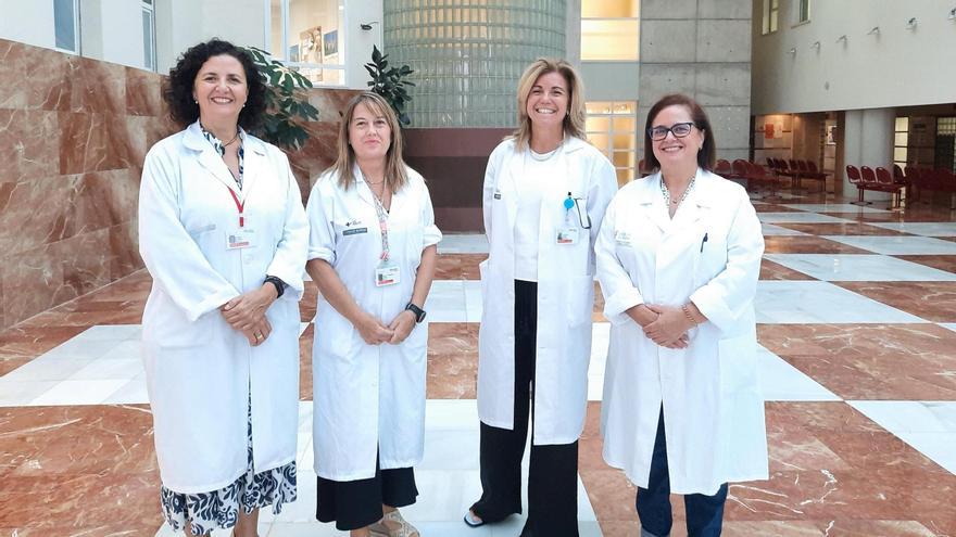 El nuevo equipo directivo de Enfermería del Hospital General de Alicante