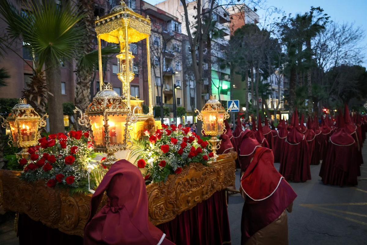 Traslado del paso del Santo Cáliz
