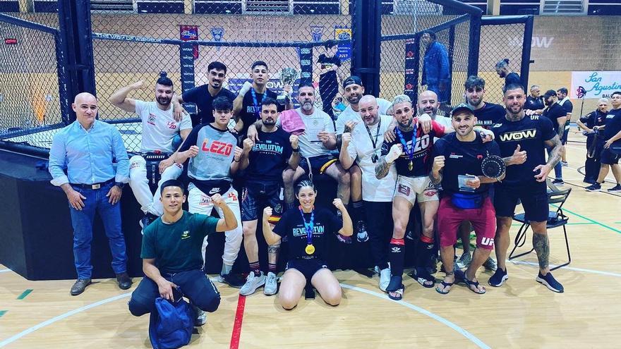 Espectacular balance de las artes marciales mixtas extremeñas en el Campeonato de España