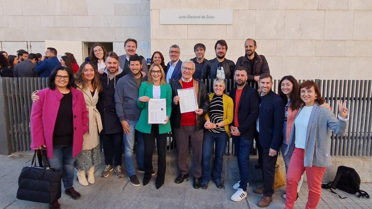 Compromís registra su lista para la ciudad de València