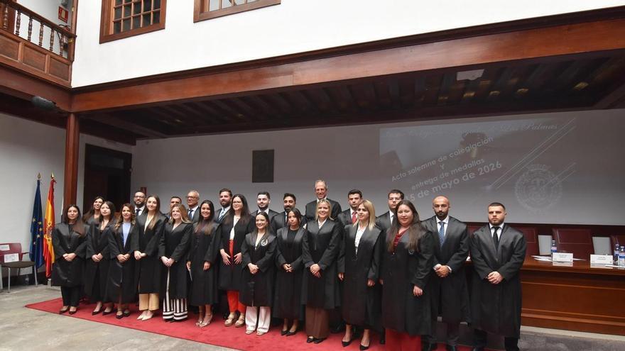 El Ilustre Colegio de Abogados de Las Palmas incorpora a 22 nuevos letrados