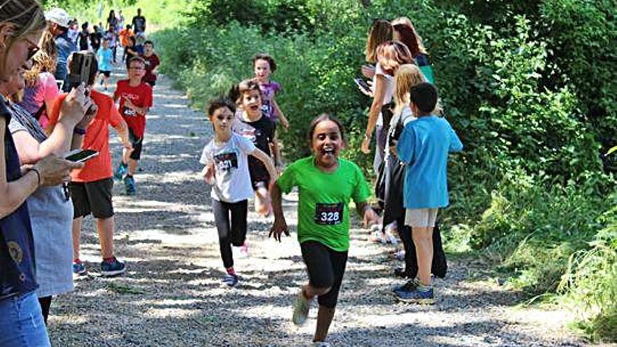 Participants a la prova celebrada a la Font del Balç la setmana passada