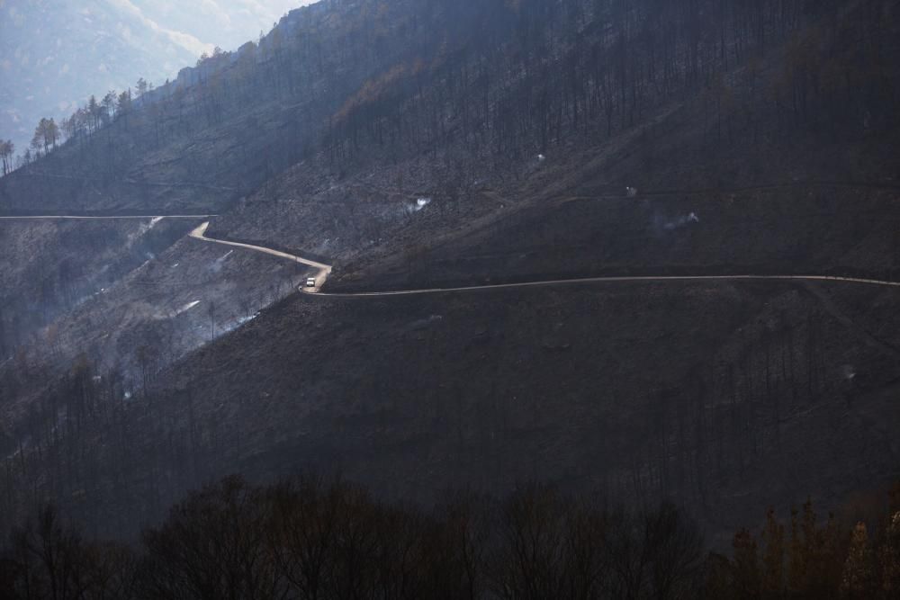 El Suroccidente asturiano arrasado por las llamas