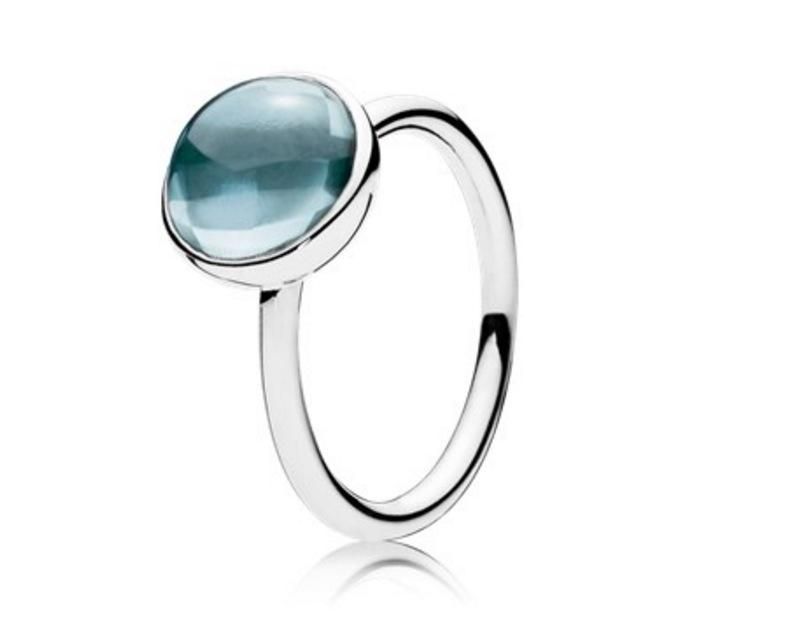 Joyería de verano: anillo turquesa