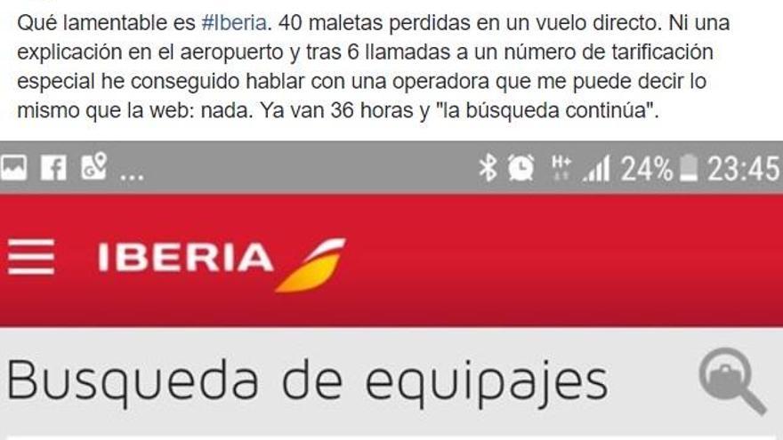 &quot;¿Cómo se pueden perder 40 maletas en un vuelo directo?&quot;