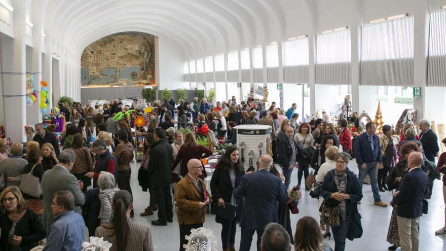 Imagen del interior del edificio de Séneca, con una actividad celebrada la pasada Navidad