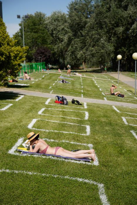 Apertura de la piscina Sindical