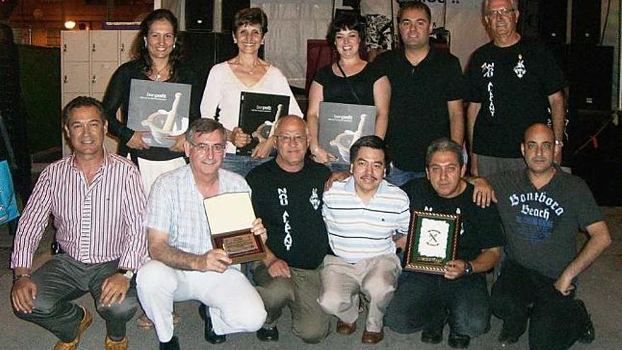 Homenaje a la Guardia Civil en Nou Alacant