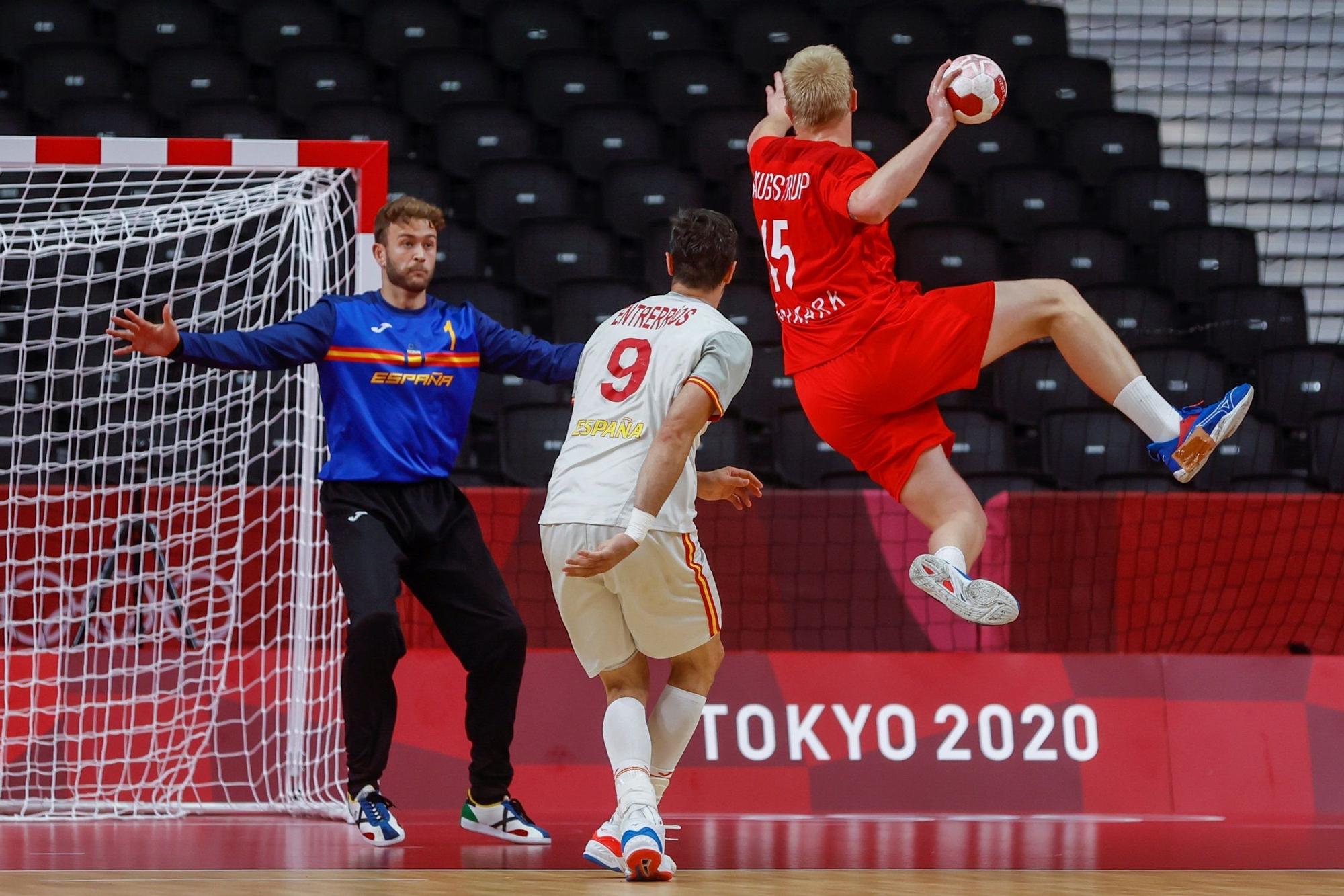 Tokio 2020, balonmano masculino: España - Dinamarca