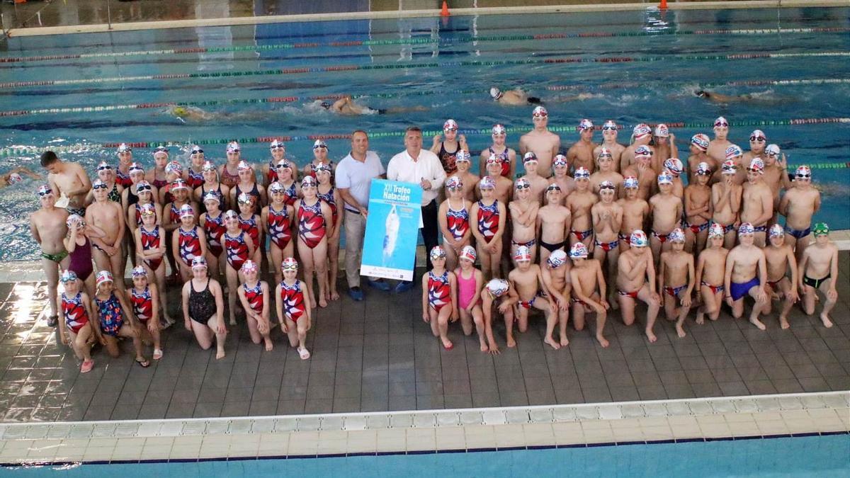 Presentación del Trofeo Ciudad de Córdoba de natación.