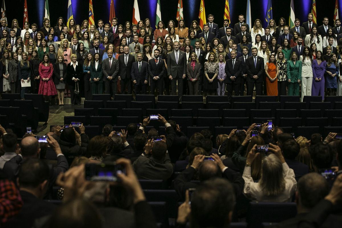 El rey Felipe VI preside en Barcelona la entrega de despachos a los nuevos jueces