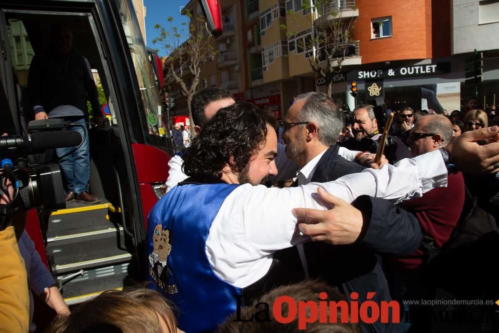 Llegada del Tío de la Pita a Caravaca