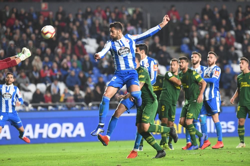 El Dépor cae ante Las Palmas en Riazor