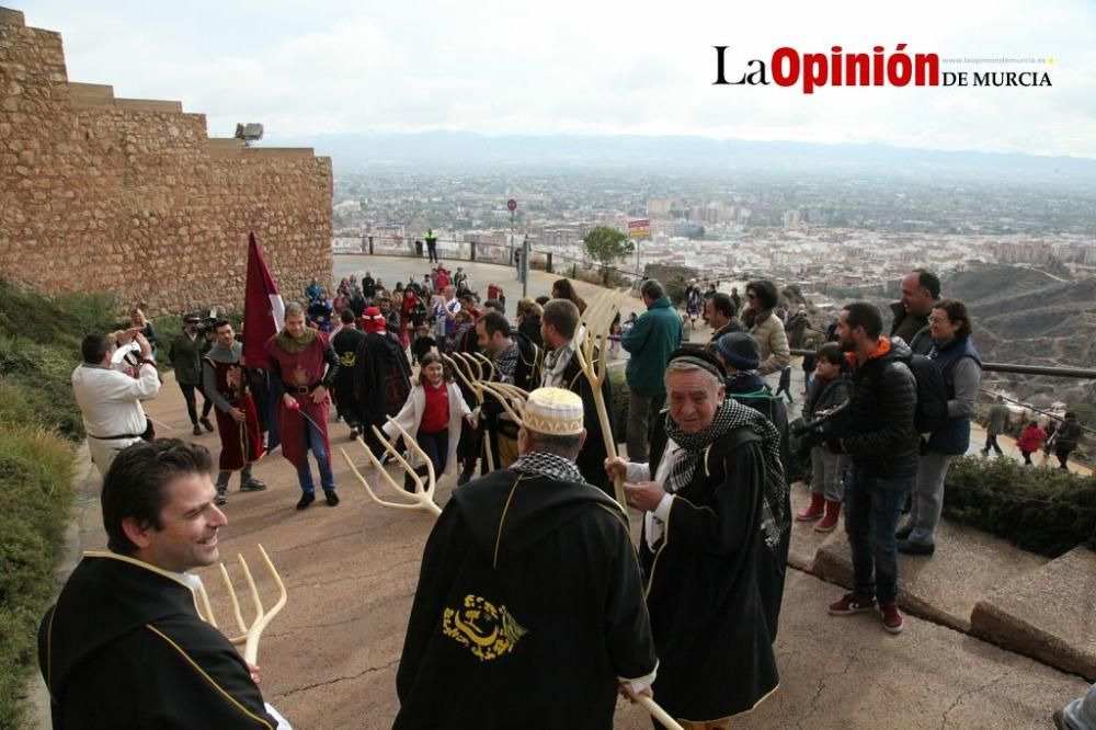Refriega y Acto de Capitulación desde la Fortaleza del Sol en Lorca