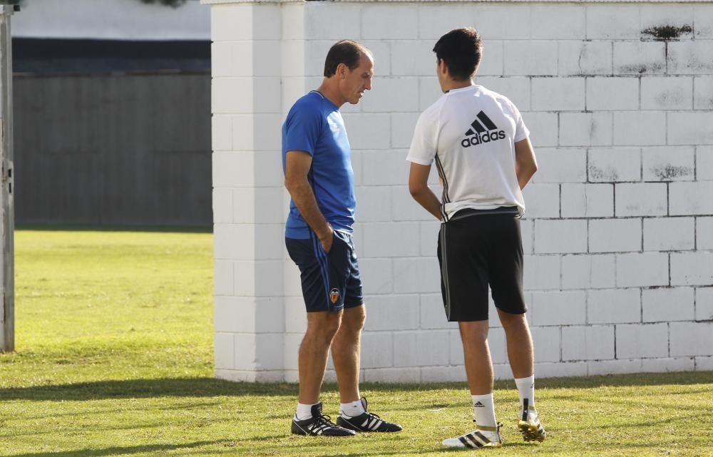 Las mejores fotos del entrenamiento del Valencia CF