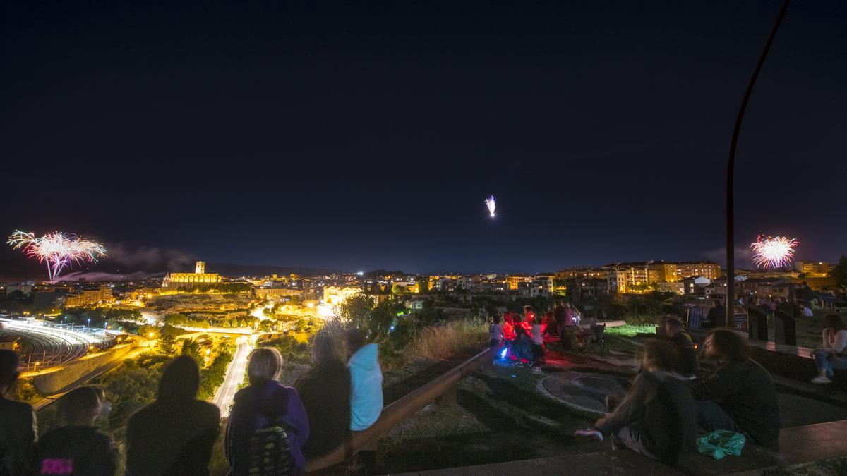 Castell de focs de la Festa Major de Manresa 2020