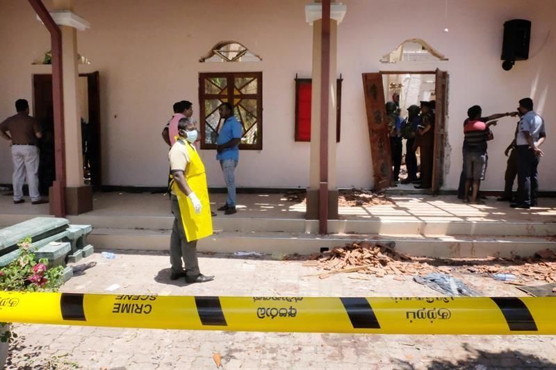 Atentado en Sri Lanka