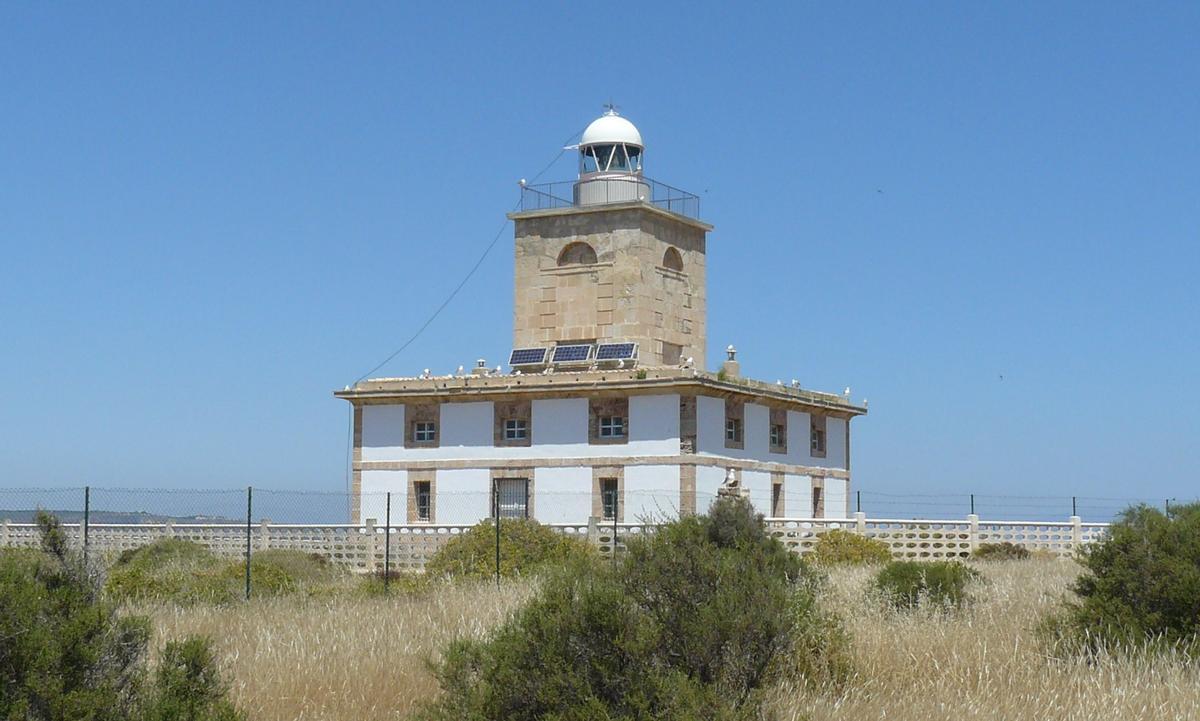El faro de Tabarca, de mediados del siglo XIX.