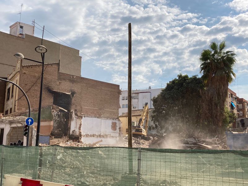 Las obras de Orriols derriban el histórico restaurante Casa Balaguer