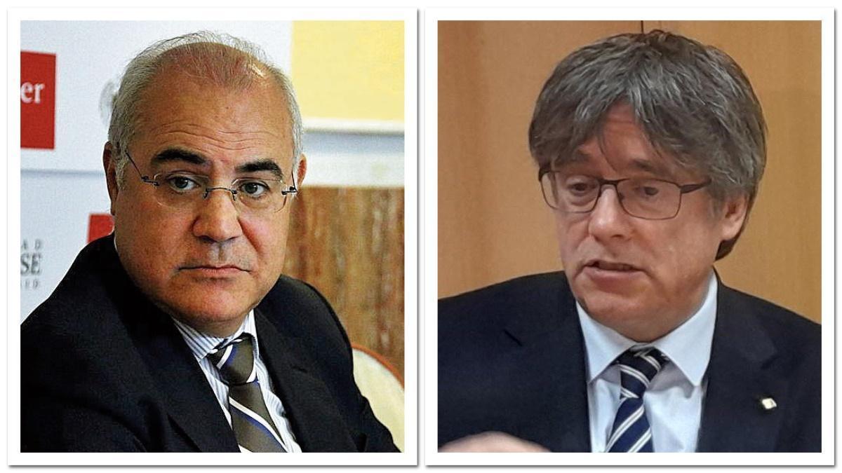 Pablo Llarena y Carles Puigdemont.