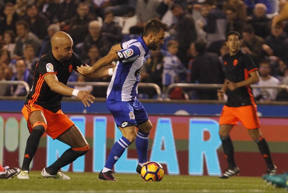 Deportivo - Valencia, en imágenes