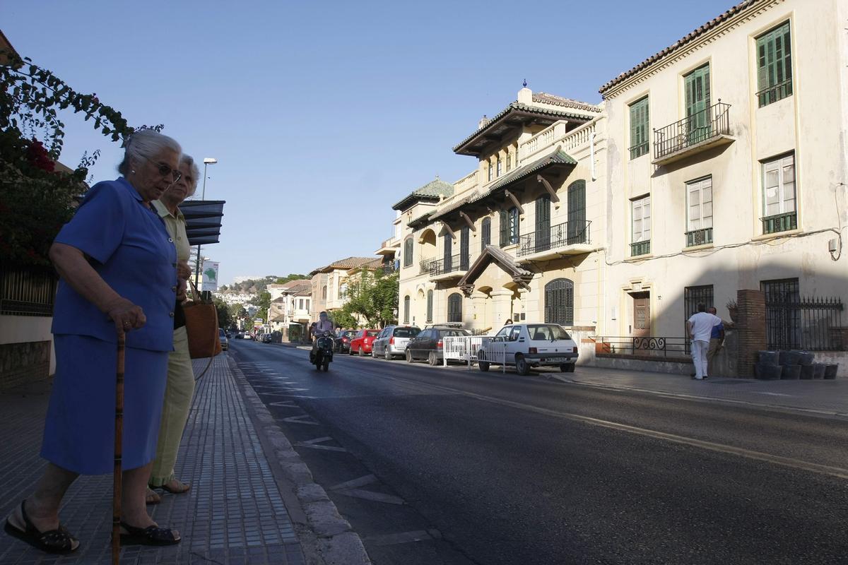 El antiguo Camino de Vélez hasta el actual Camino Nuevo era zona de enterramientos colectivos durante las epidemias.