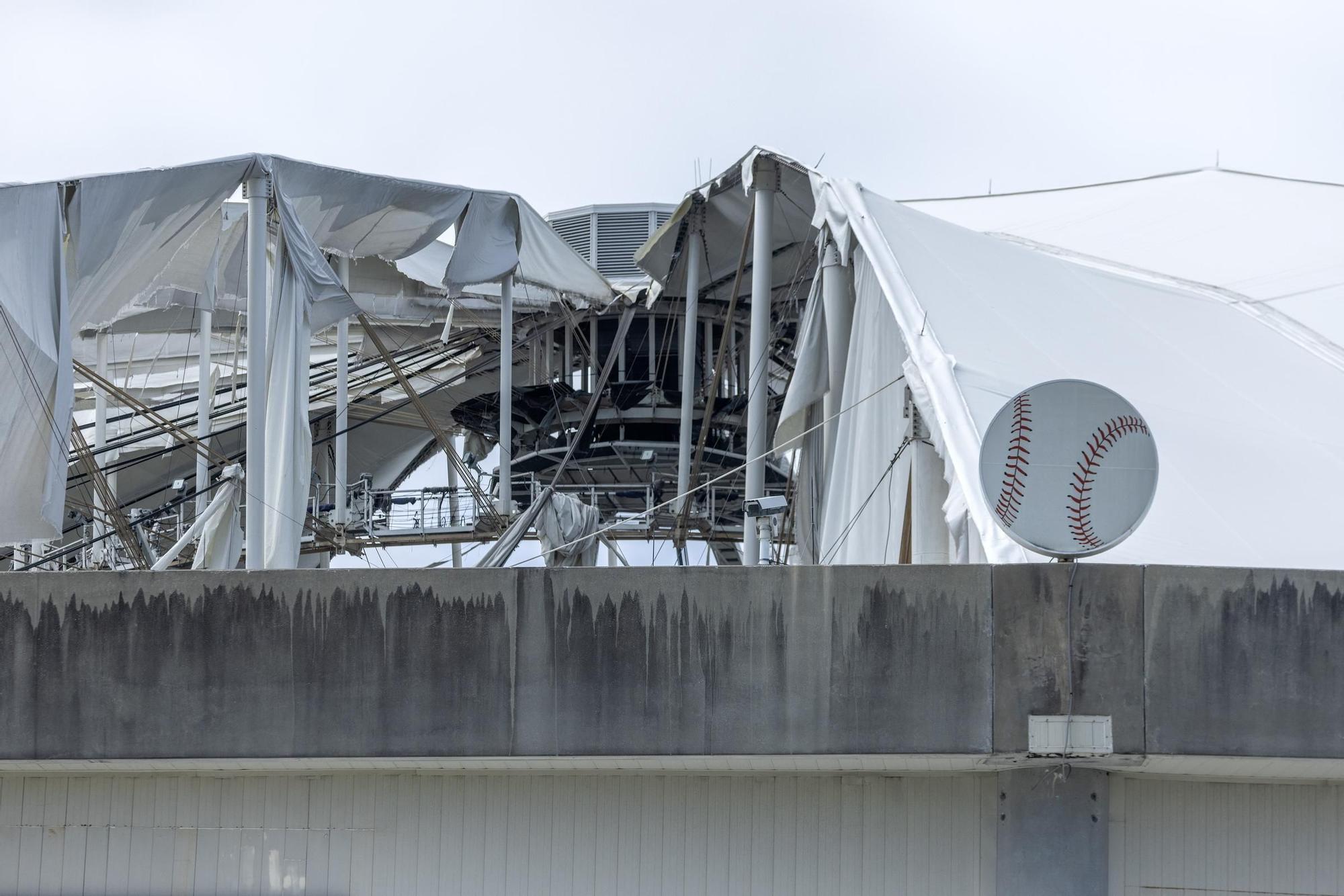 Els efectes de l'huracà Milton, en imatges