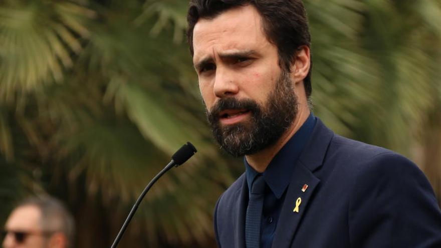 El president del Parlament Roger Torrent.