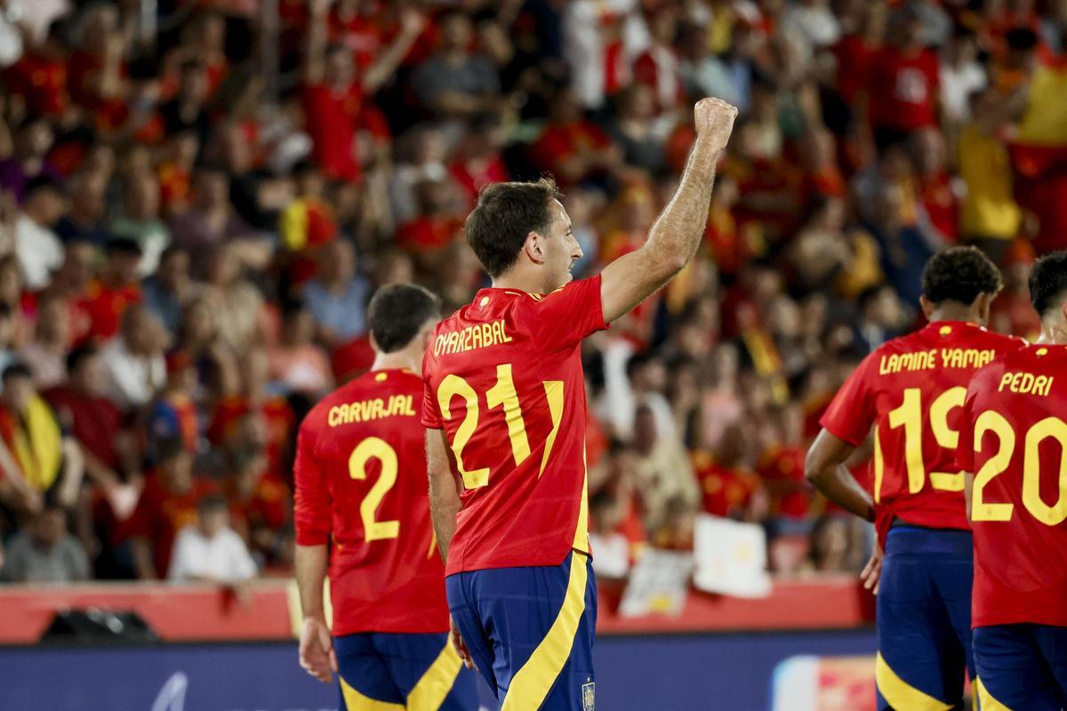 España - Irlanda del Norte, el amistoso preparatorio para la Eurocopa de Alemania 2024, en imágenes.