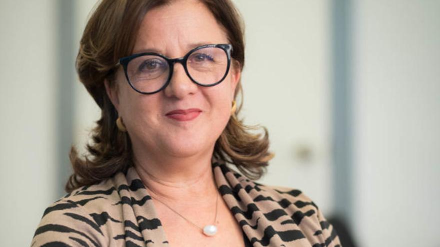 La presidenta de Asaga Canarias, Ángela Delgado Díaz.