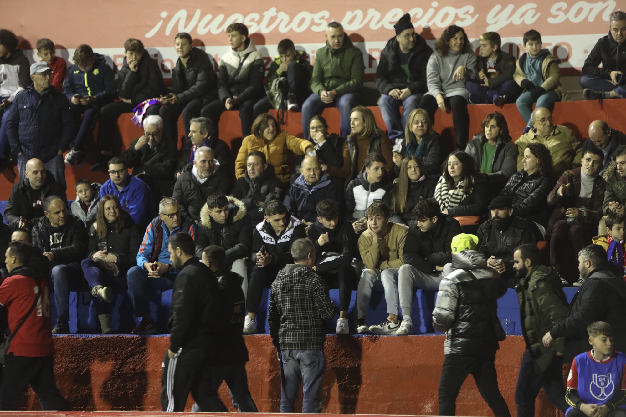 Las mejores fotos del Atlético Saguntino - Rayo Vallecano de Copa del Rey