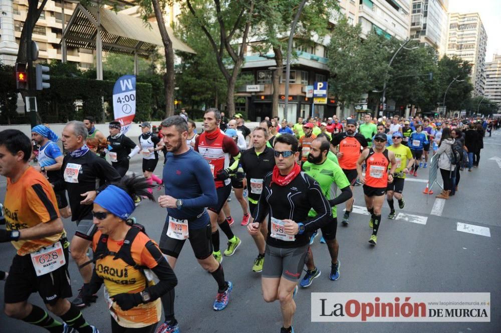 Murcia Maratón. Salida