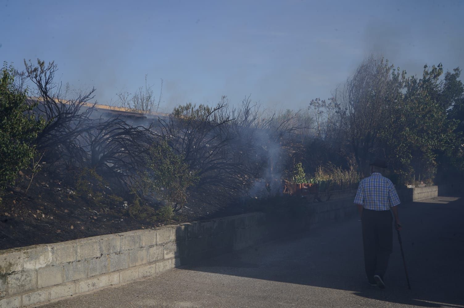 Incendio en Zamora.