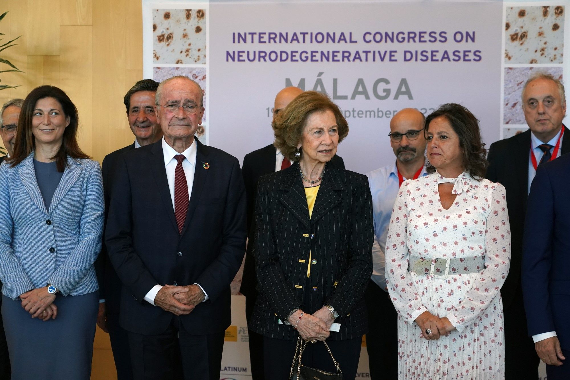 La reina Sofía inaugura en Málaga el Congreso sobre Enfermedades Neurodegenerativas