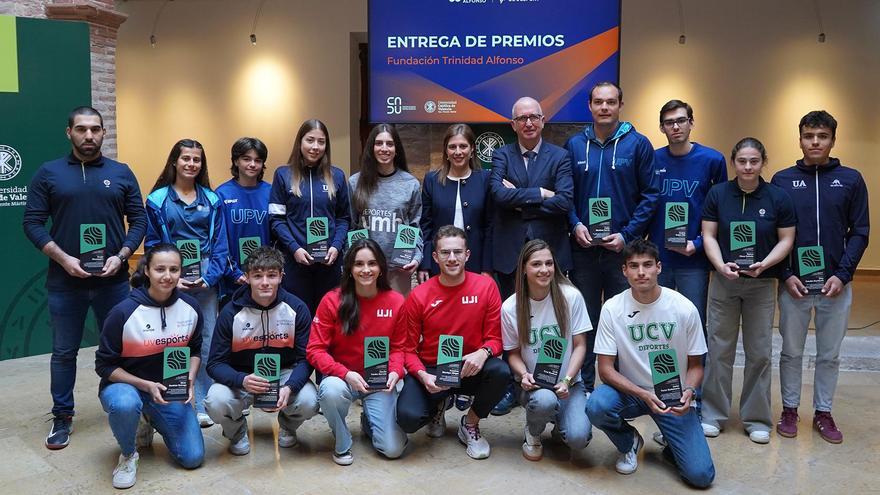 Esportistes premiats.