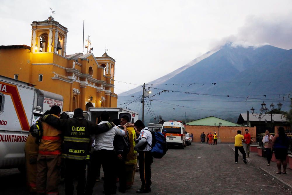 Erupció del Volcà de Foc a Guatemala